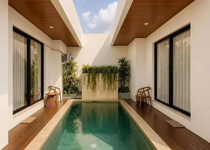 Indah 1 Ungasan Peaceful Private Pool فيلة *